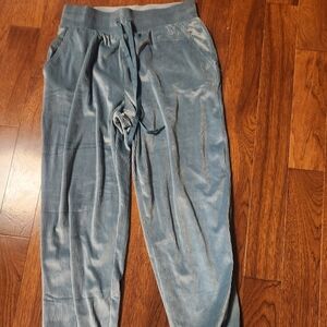 Victoria's Secret velour corduroy joggers teal